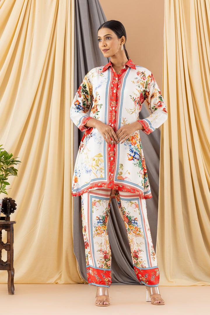 Sheenam Muslin Floral Co-ord Set