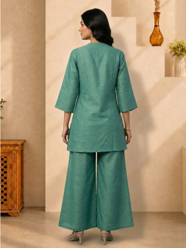 Prisha jay embroidery co-ord set