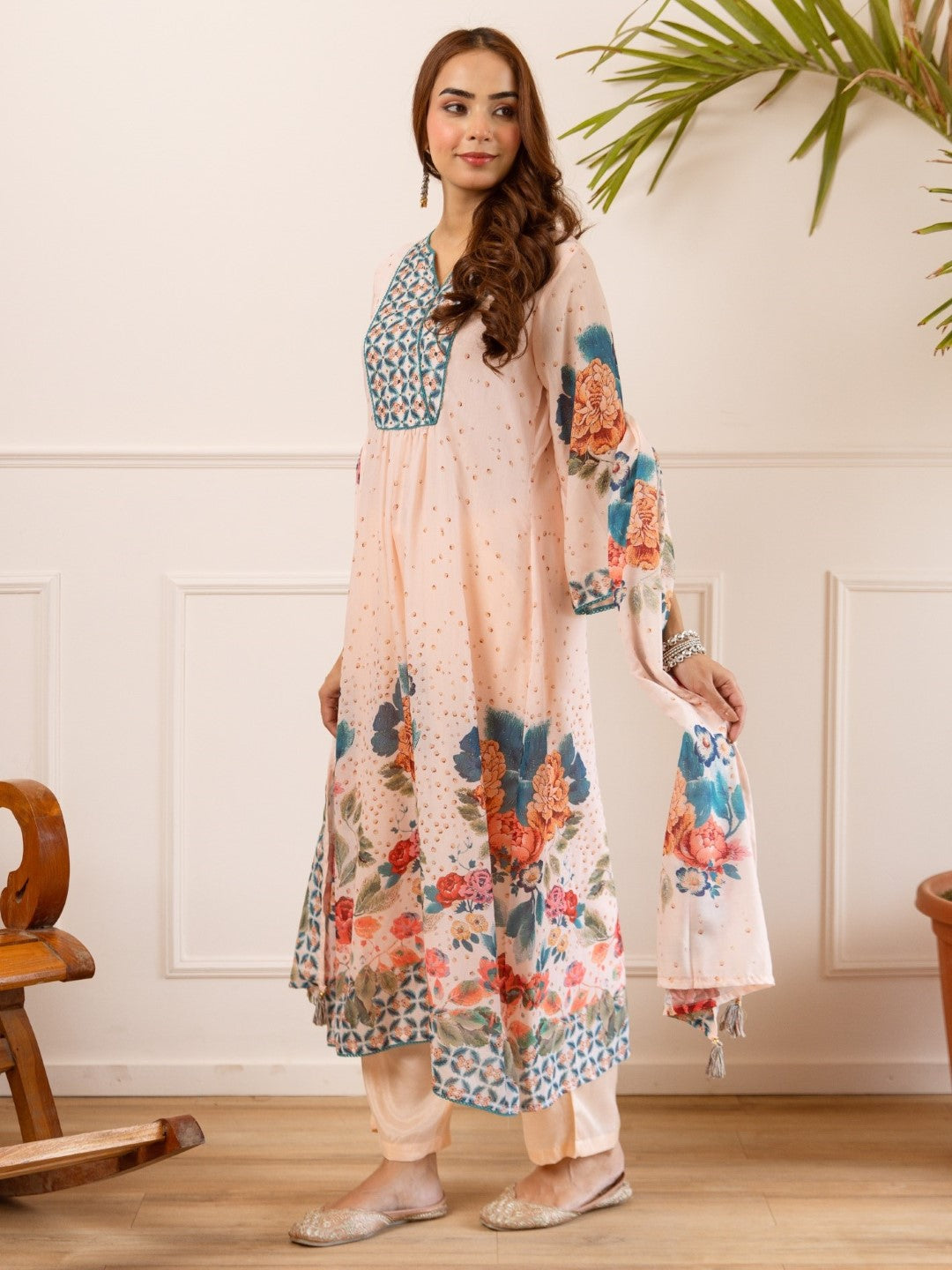Karen titan cotton suit set