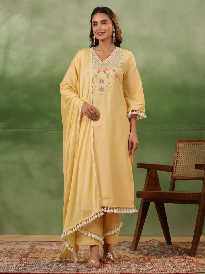 POONAM SUNSHINE COTTON SUIT SET
