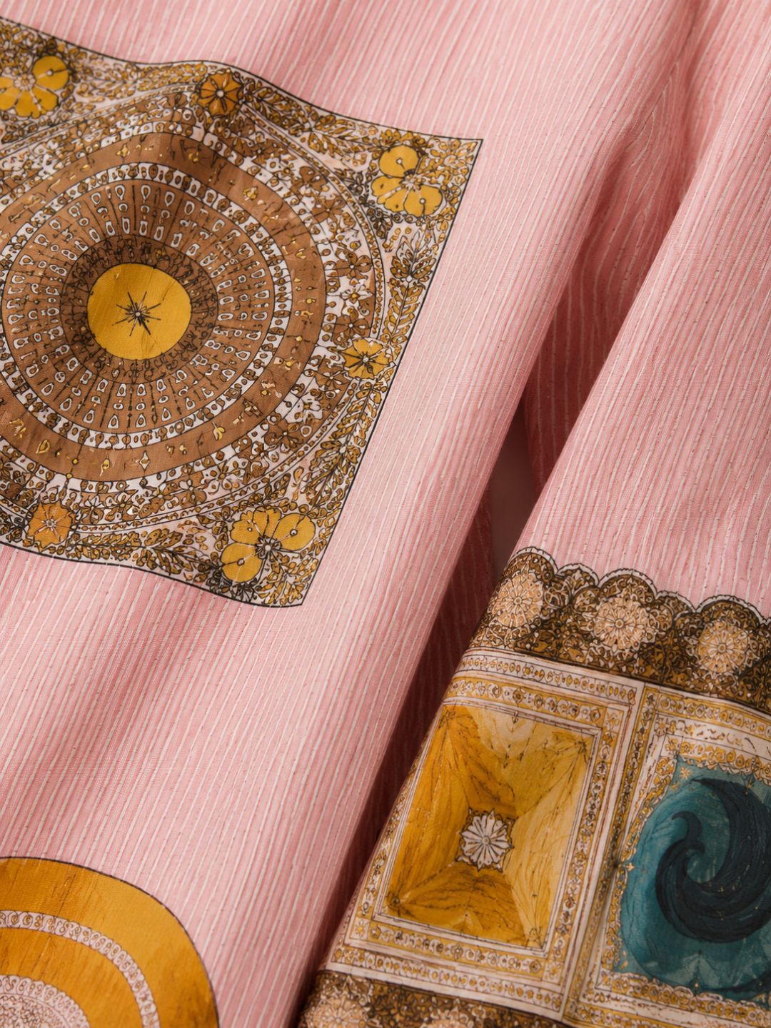 Virosh Softpink cotton kurta pant set