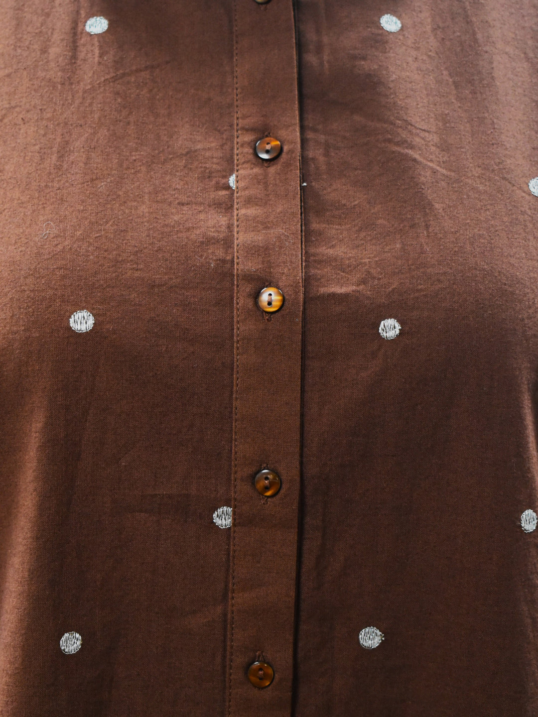 Ivanka Hazel Embrodiery Cotton Shirt