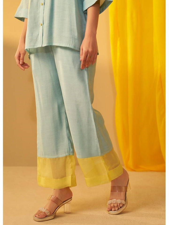 Tisca Sky Applique Co-ord Set