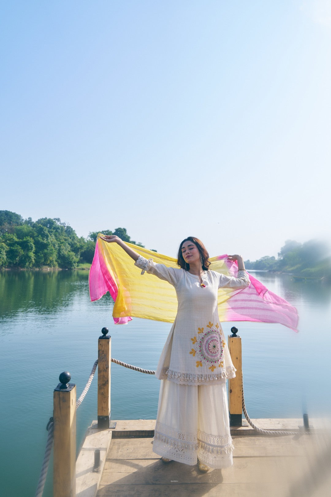 Wespret Merino Embroidery Suit Set