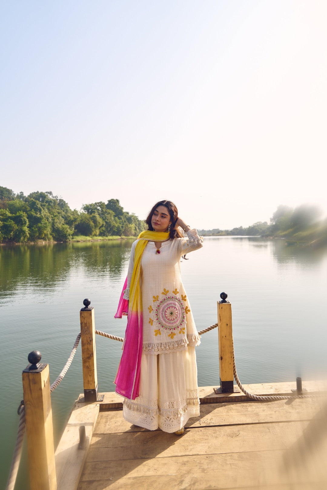 Wespret Merino Embroidery Suit Set