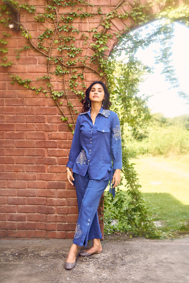 Wespret persian embroidery cotton co-ord set