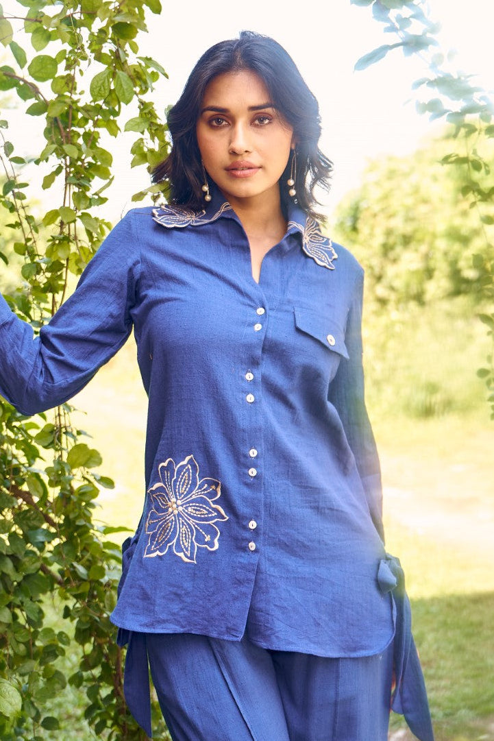 Wespret persian embroidery cotton co-ord set