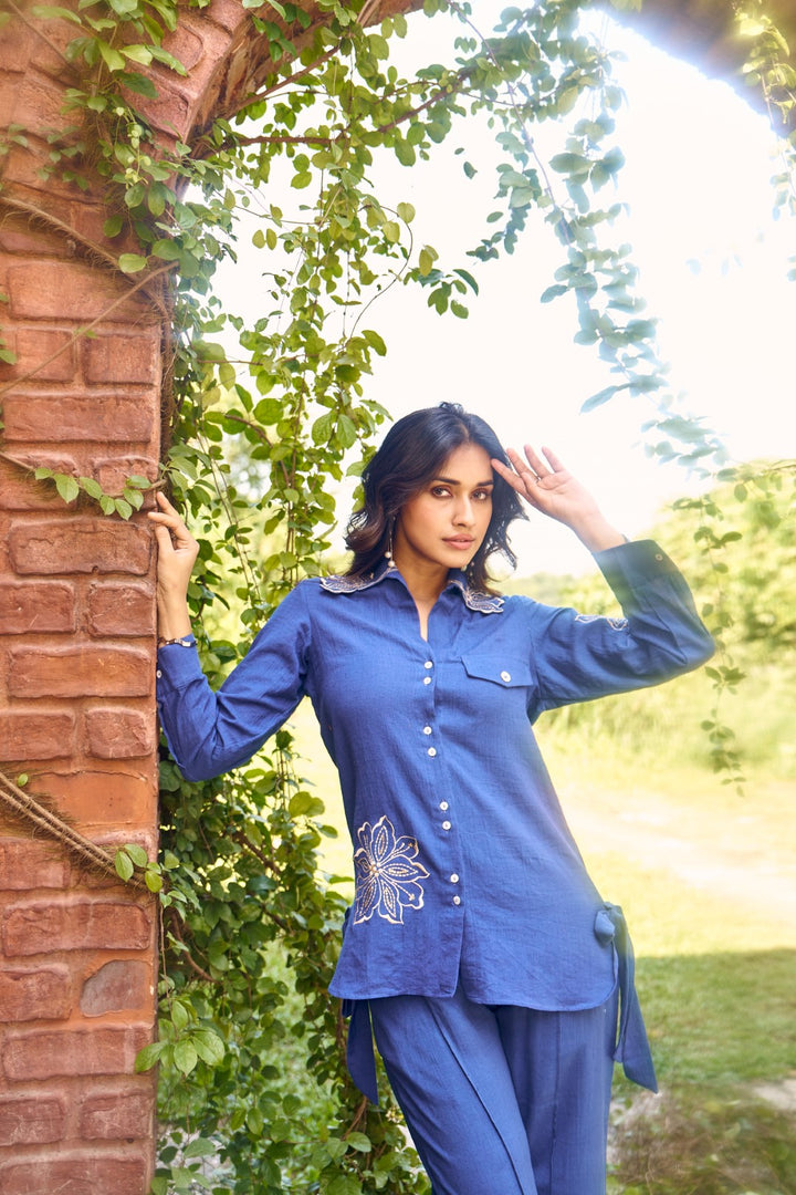 Wespret persian embroidery cotton co-ord set