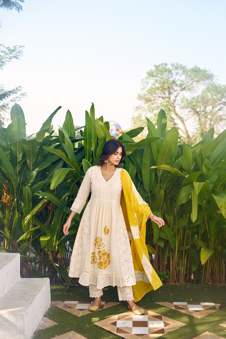 Wespret Amber Cotton Suit Set