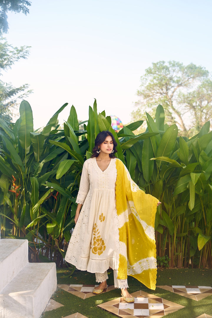 Wespret Amber Cotton Suit Set