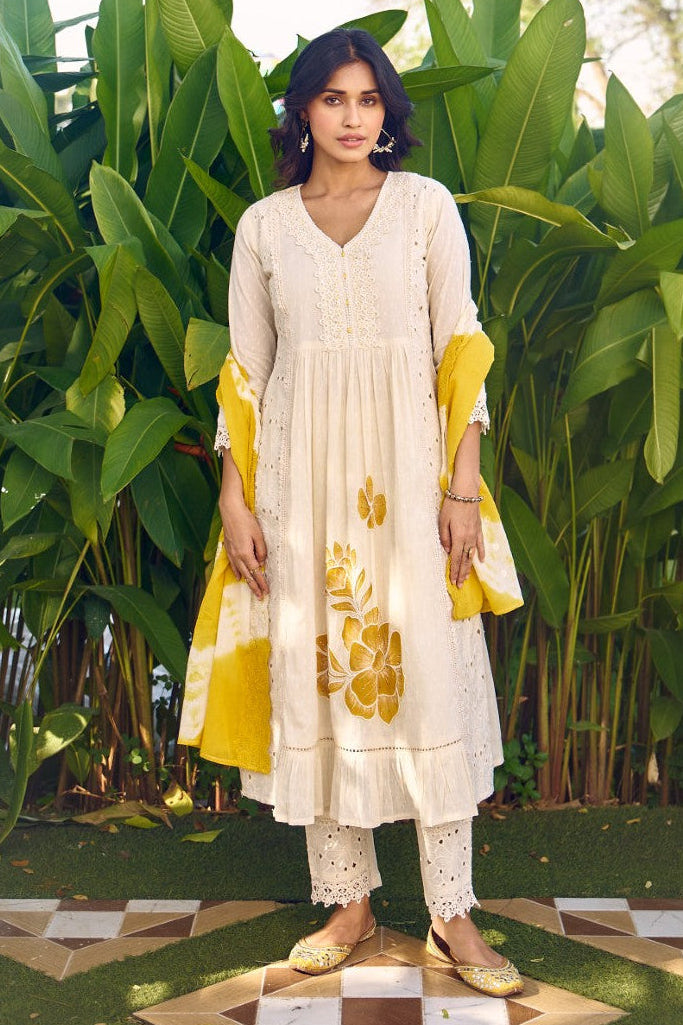 Wespret Amber Cotton Suit Set