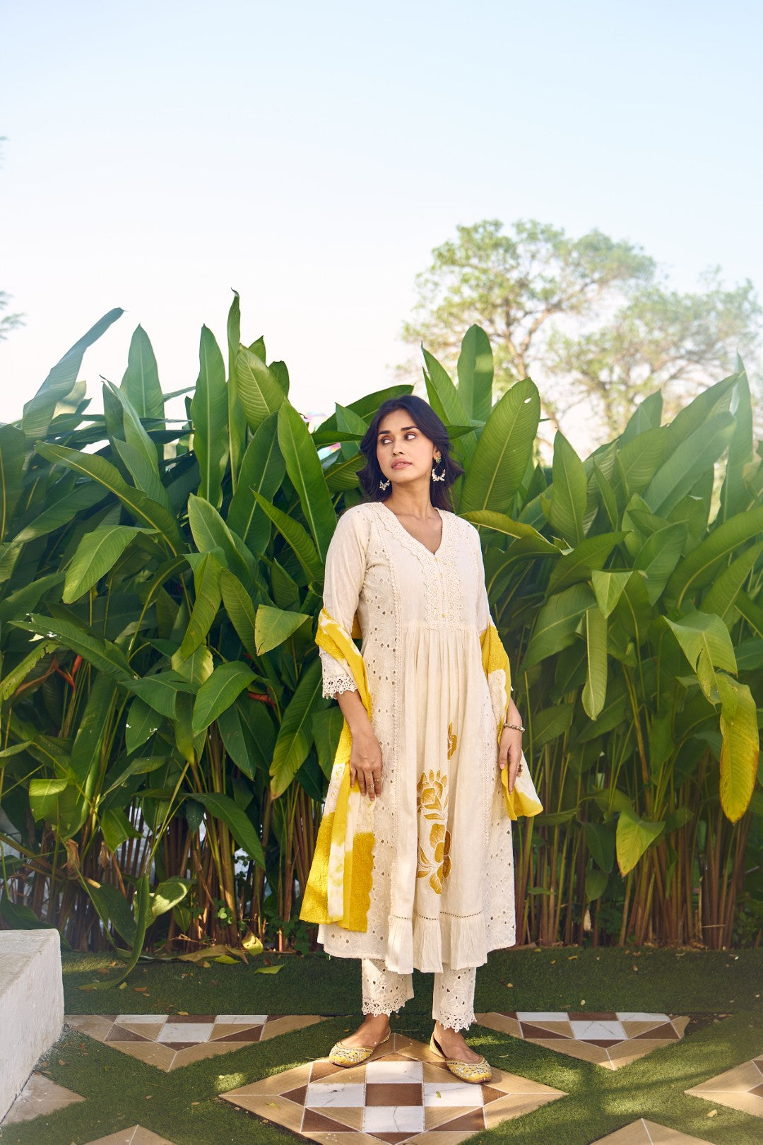 Wespret Amber Cotton Suit Set