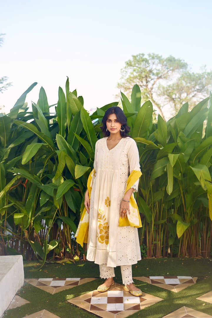 Wespret Amber Cotton Suit Set