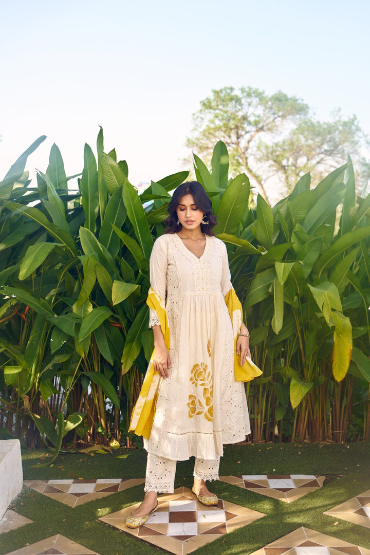 Wespret Amber Cotton Suit Set