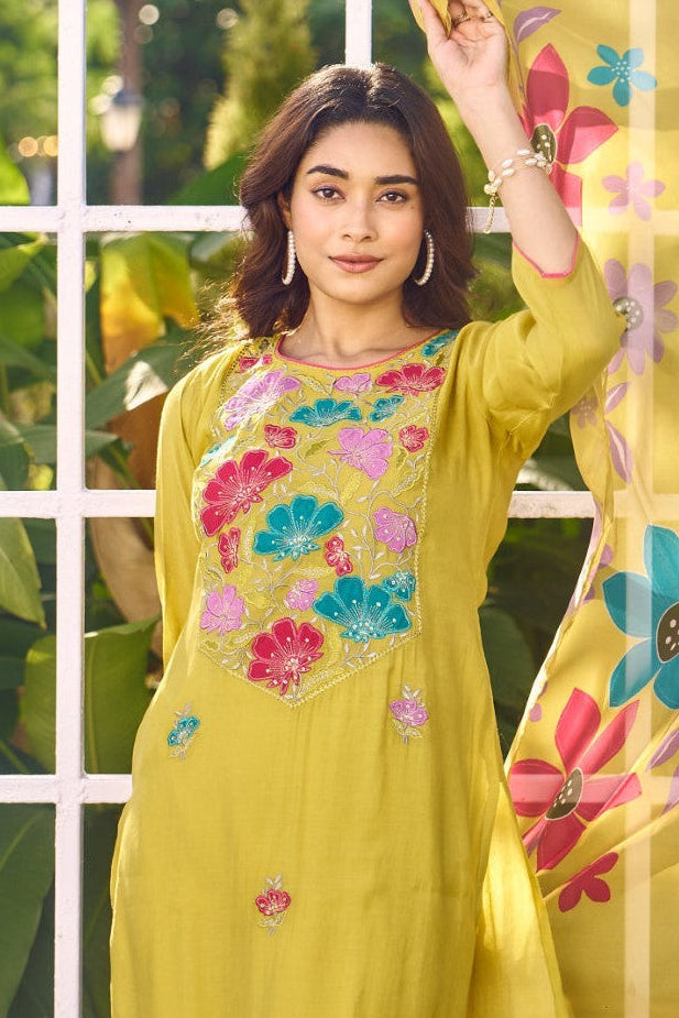 Wespret canary full work suit set