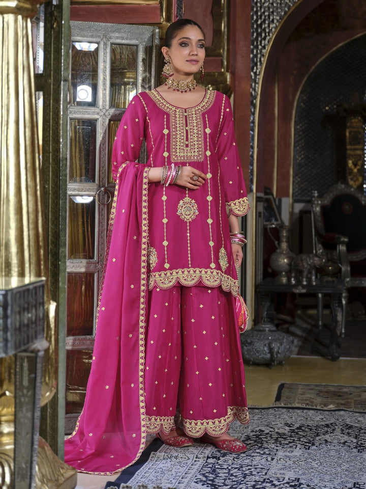 Triyaksha Rani Full Work Heavy Suit Set