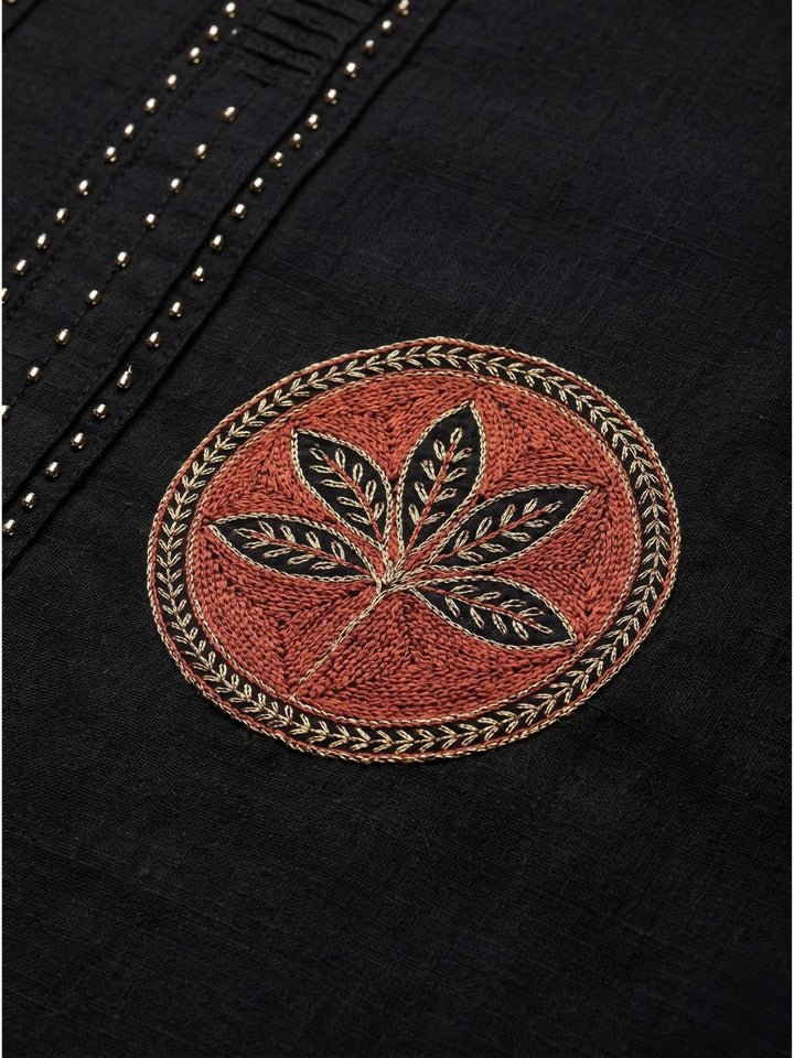 Karen ebony embroidery kurta pant set