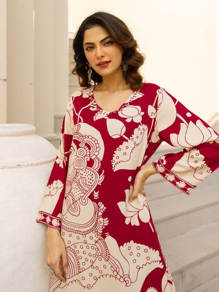 Karen persian cotton kurta pant set