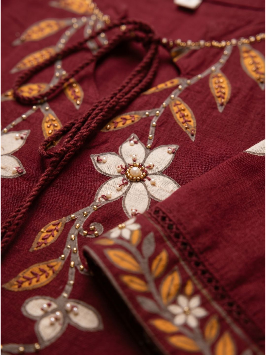 Karen Mulberry Cotton Suit Set