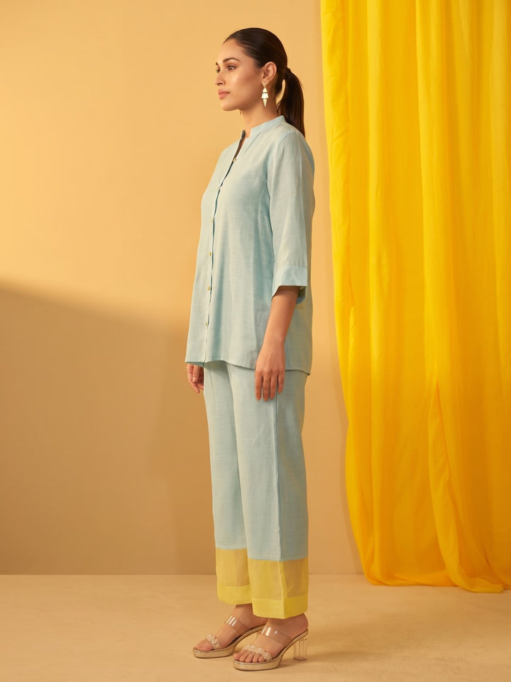 Tisca Sky Applique Co-ord Set