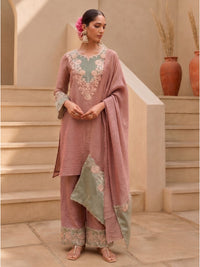 Gaurisha Tan Full Work Premium Suit set