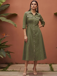 Ivanka Luner cotton dress