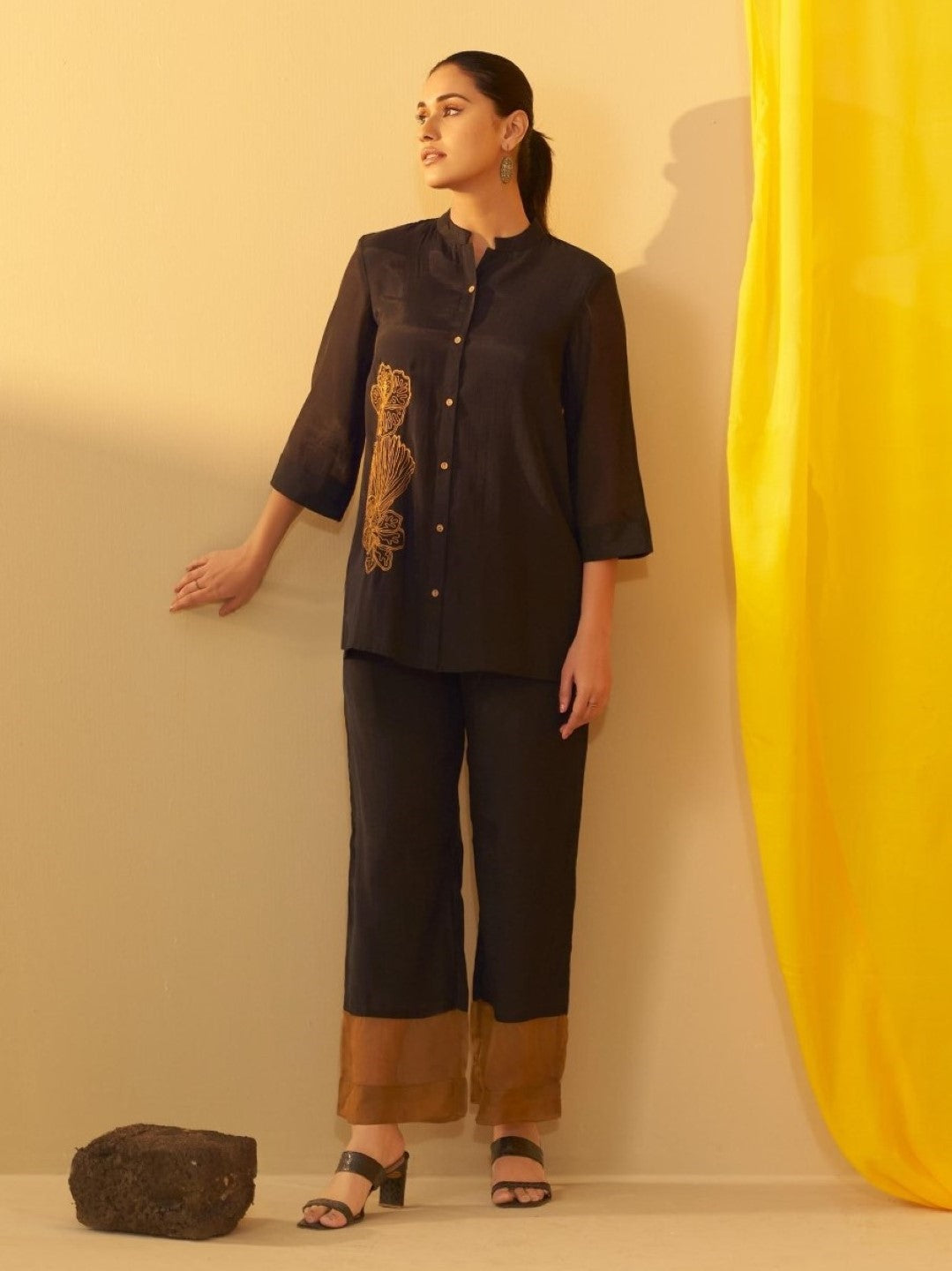 Tisca hazel embroidery co-ord set