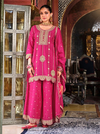 Triyaksha Rani Full Work Heavy Suit Set