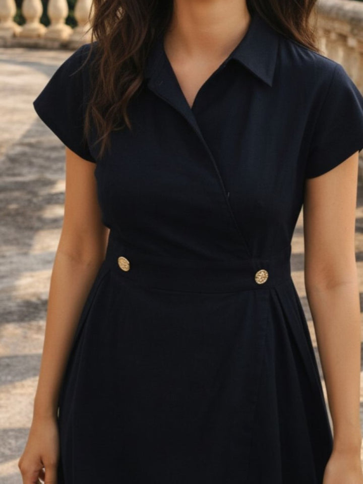 Ivanka jade cotton dress