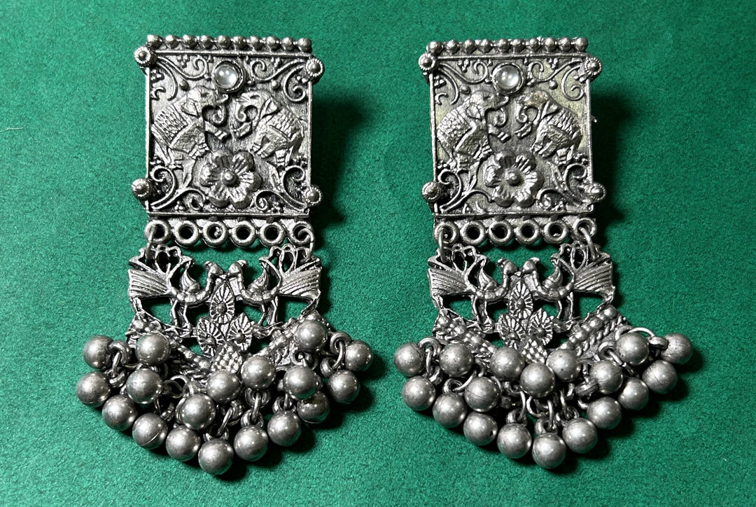 Antara Oxidised necklace set