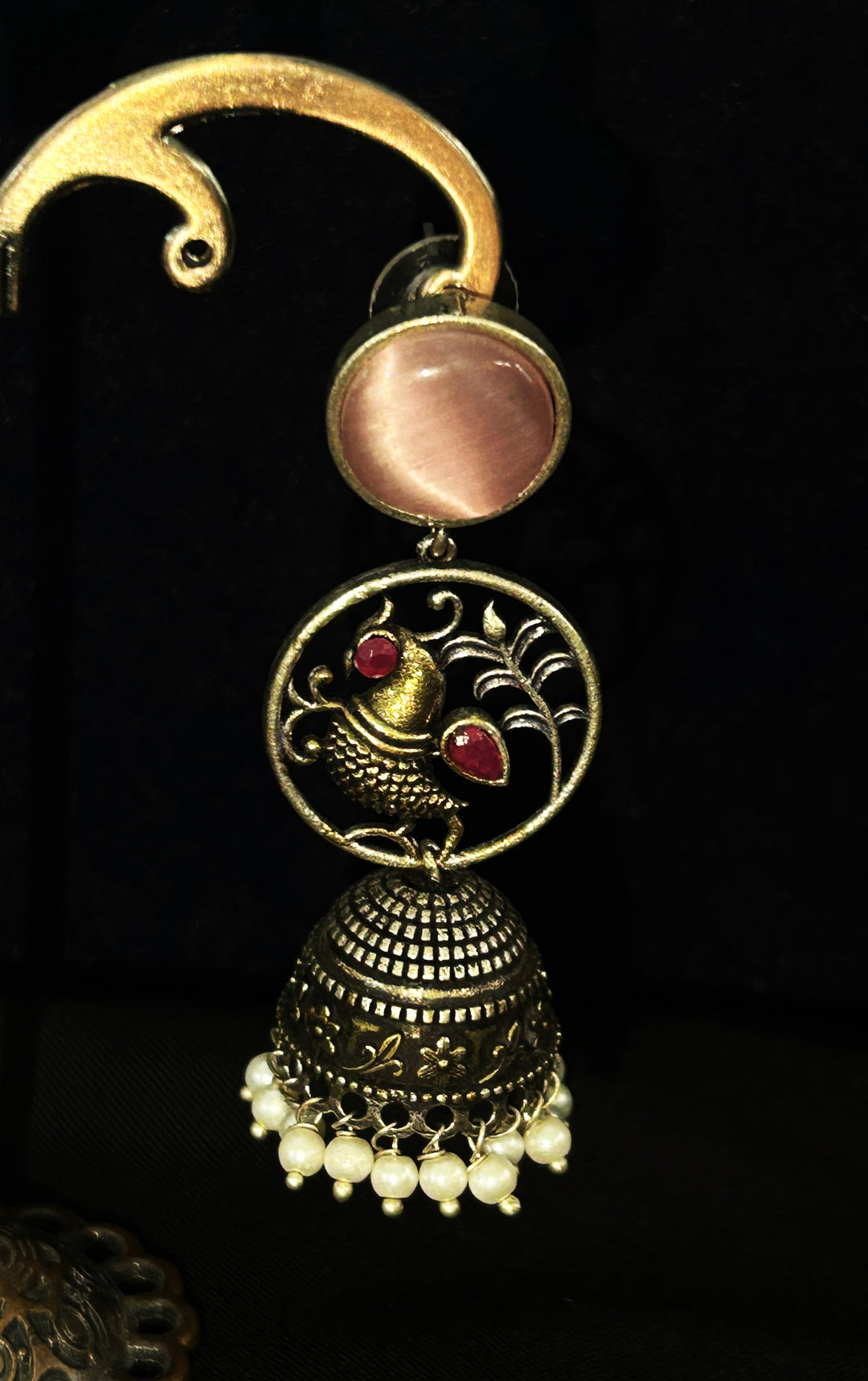 Antara Oxidised Earrings