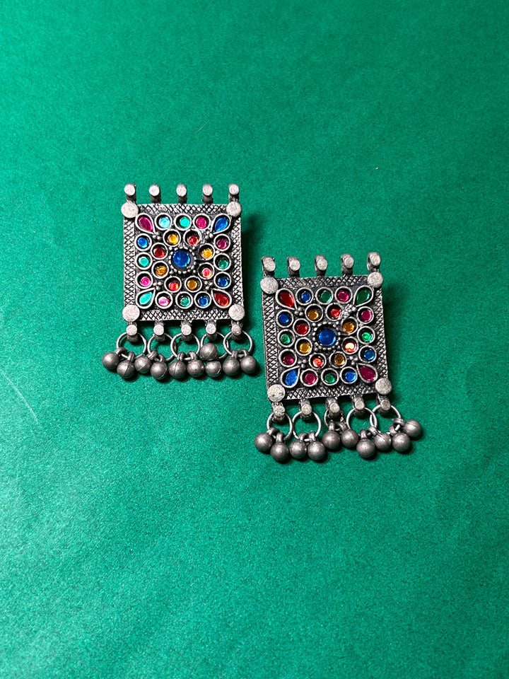 Antara Oxidised necklace set