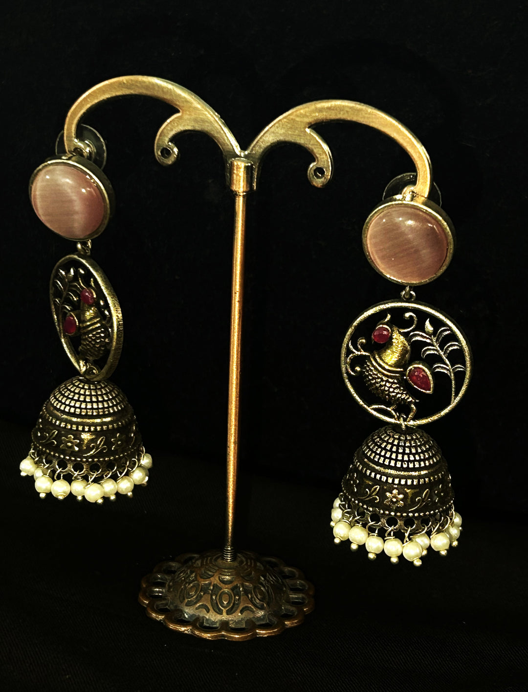 Antara Oxidised Earrings