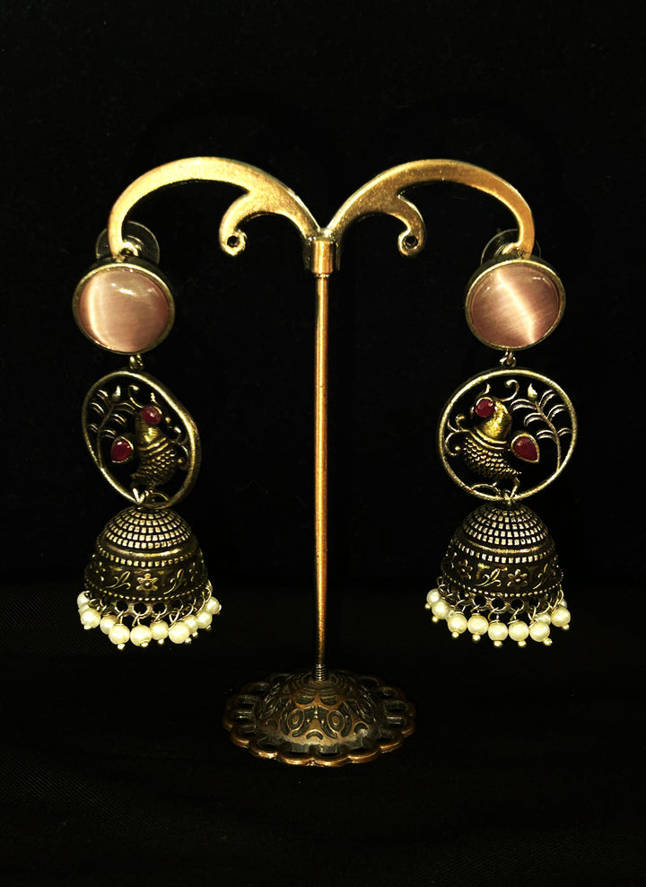 Antara Oxidised Earrings