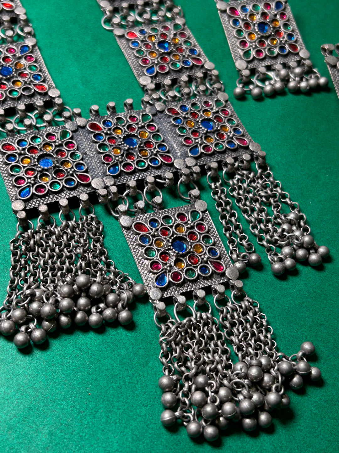 Antara Oxidised necklace set