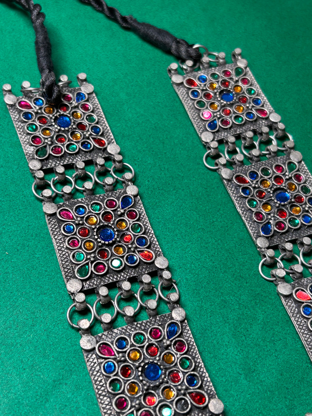 Antara Oxidised necklace set