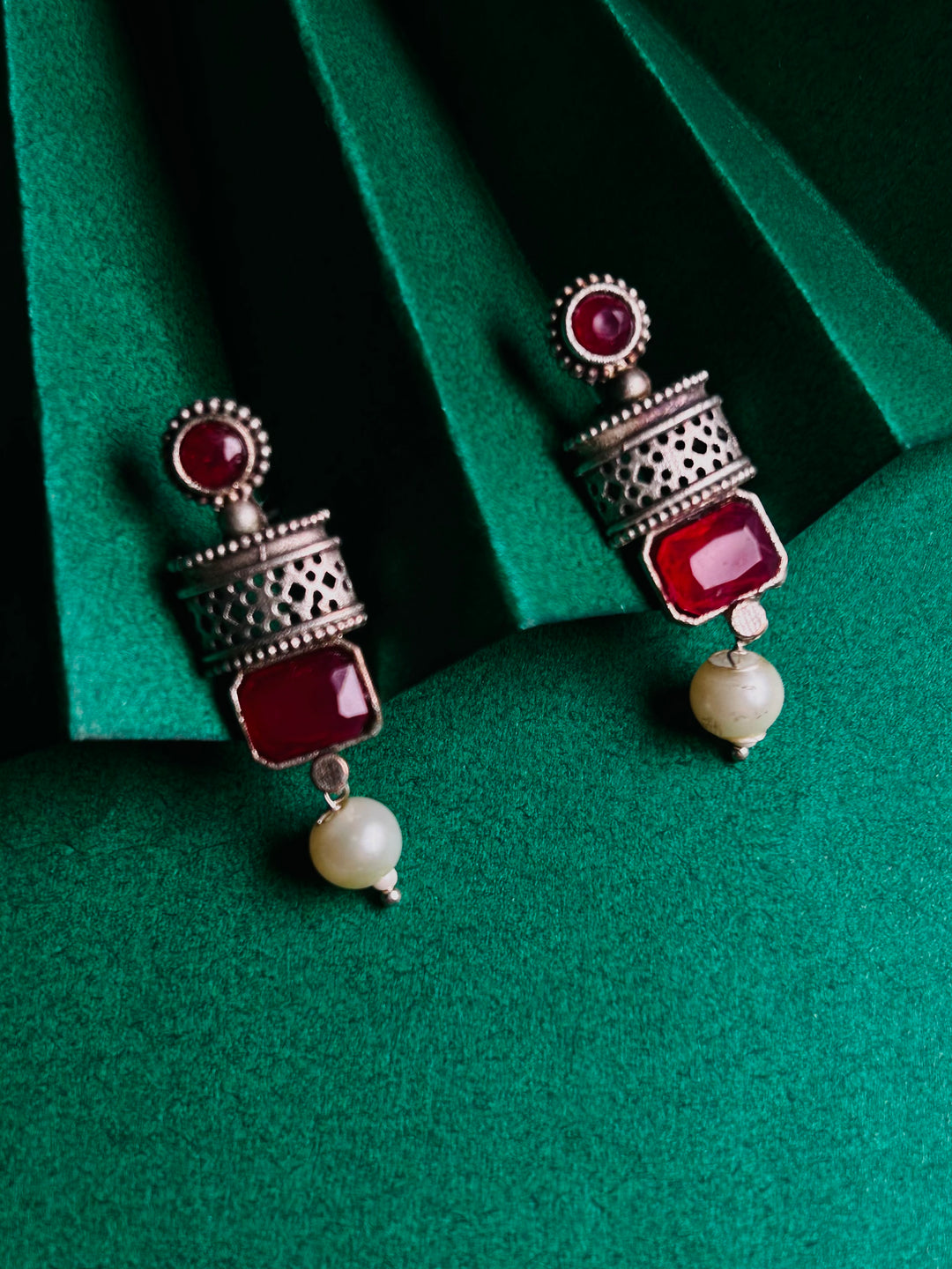 Antara Oxidised necklace set