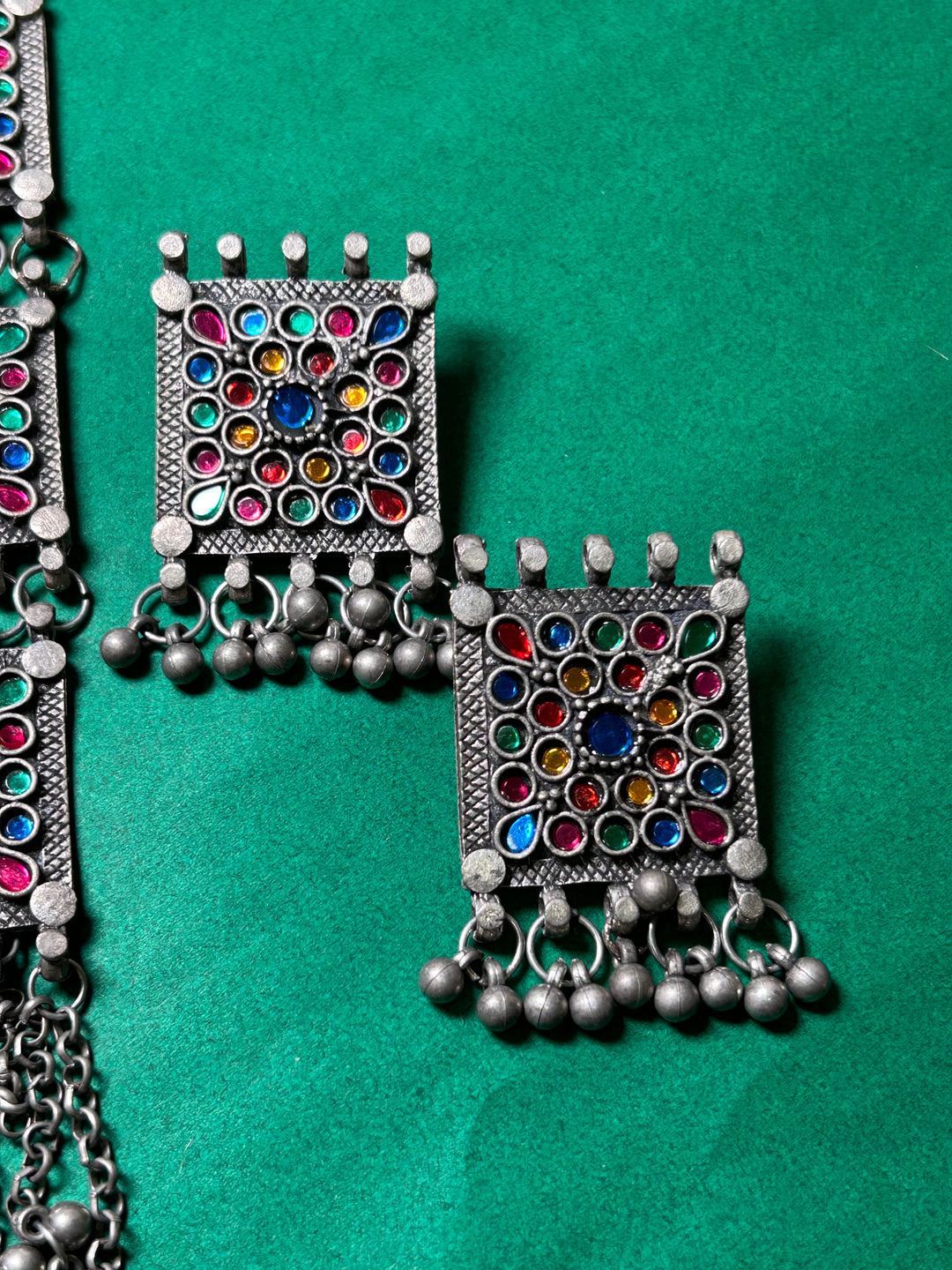 Antara Oxidised necklace set