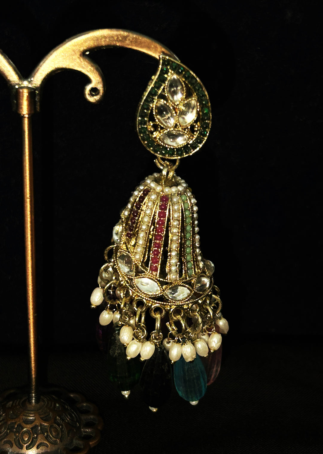 Antara Oxidised Earrings