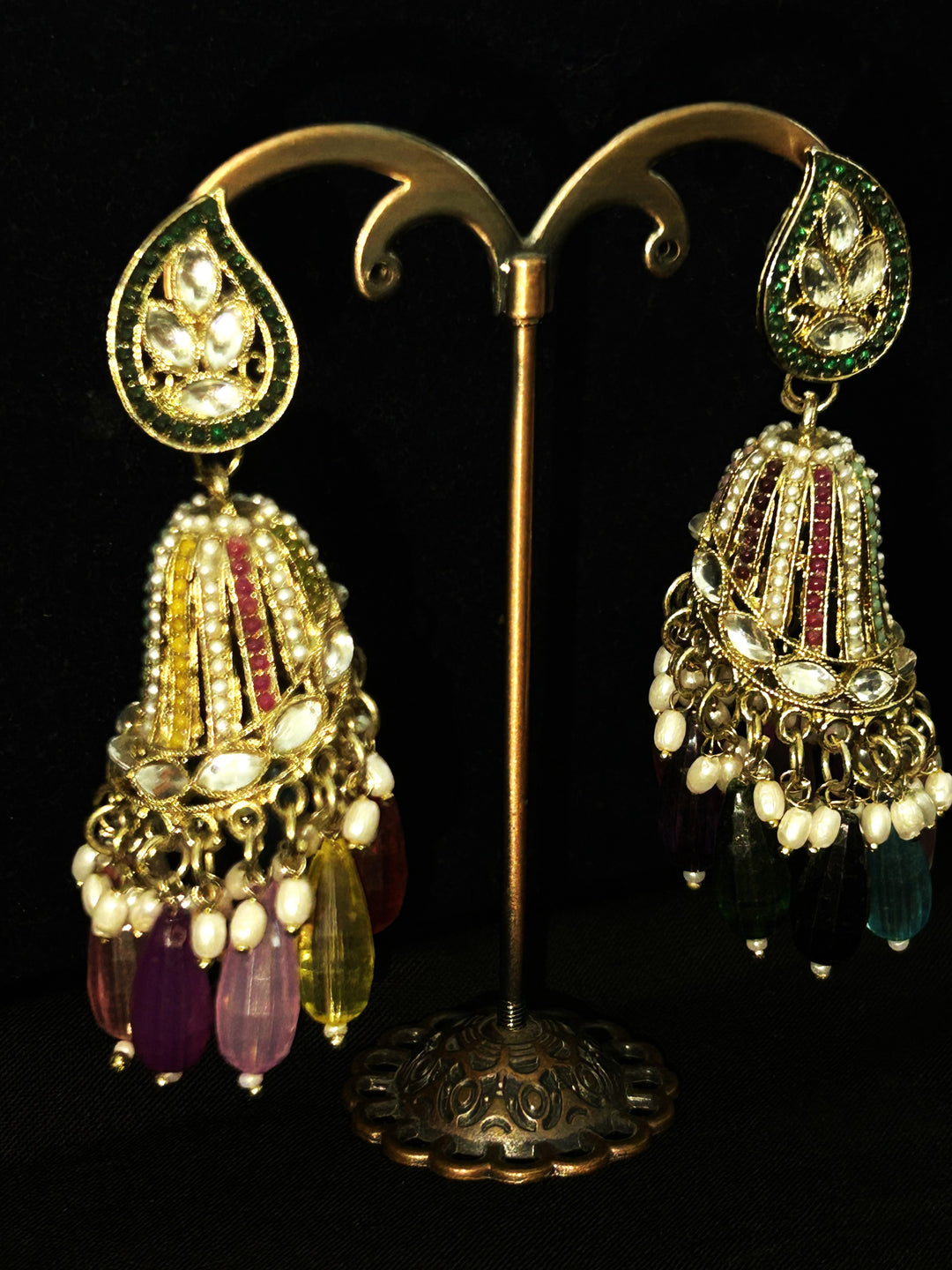 Antara Oxidised Earrings