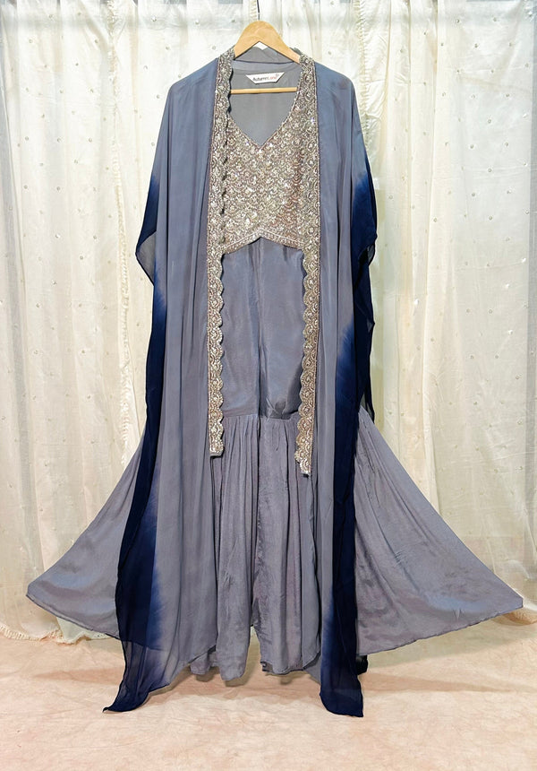 Rasa Hibis Handwork Luxury Fusion Wear Set