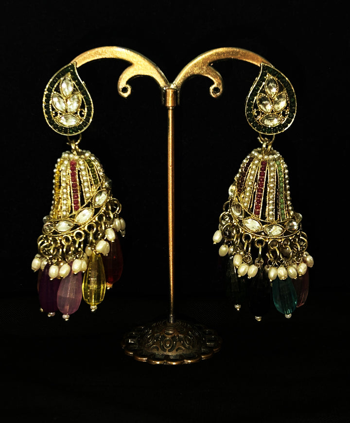 Antara Oxidised Earrings