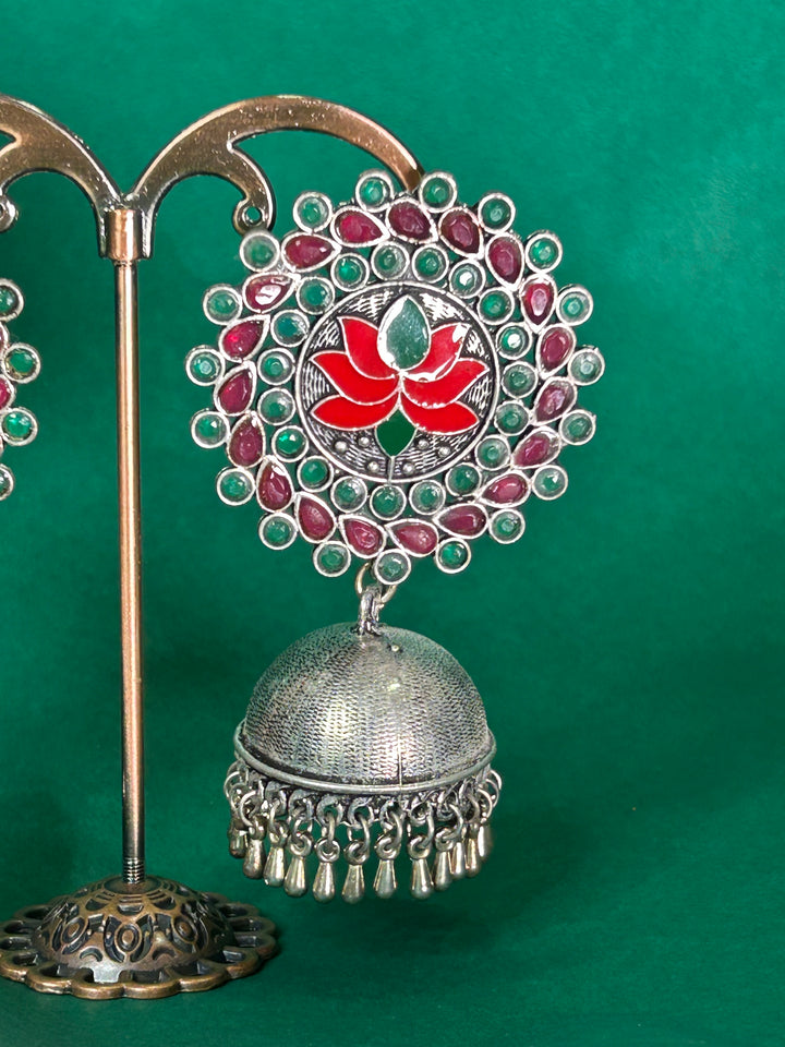 Antara Oxidised Earrings