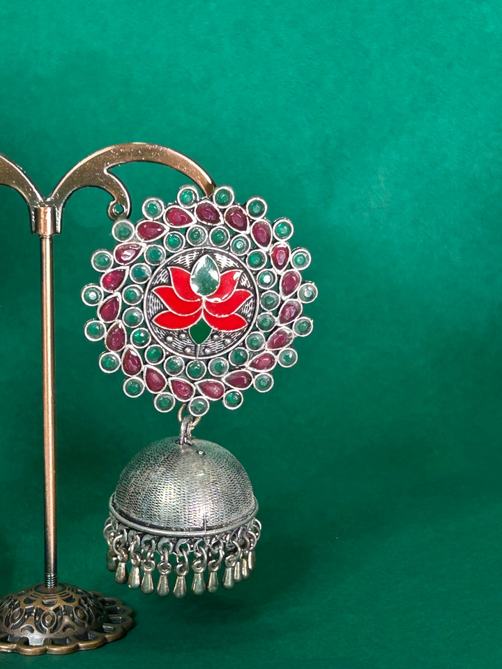 Antara Oxidised Earrings