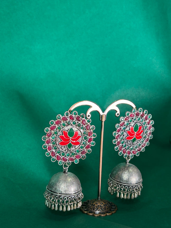 Antara Oxidised Earrings