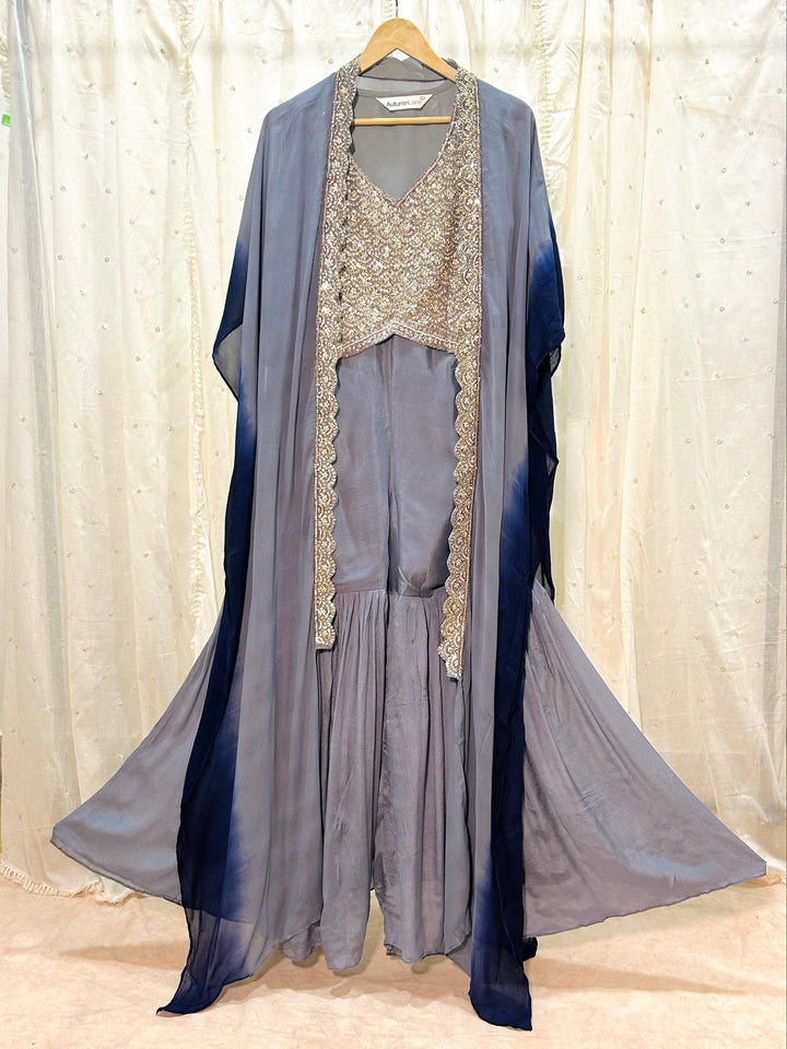 Rasa Hibis Handwork Luxury Fusion Wear Set