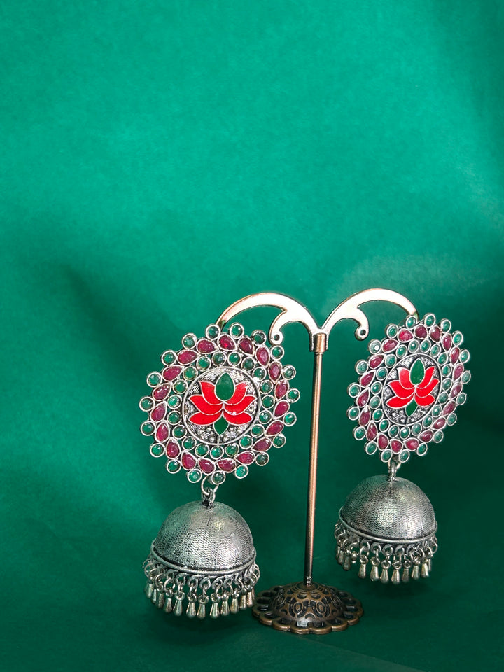Antara Oxidised Earrings