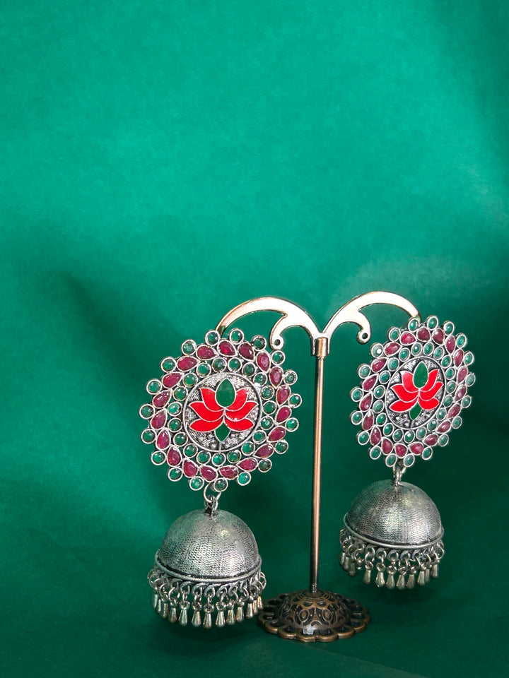 Antara Oxidised Earrings