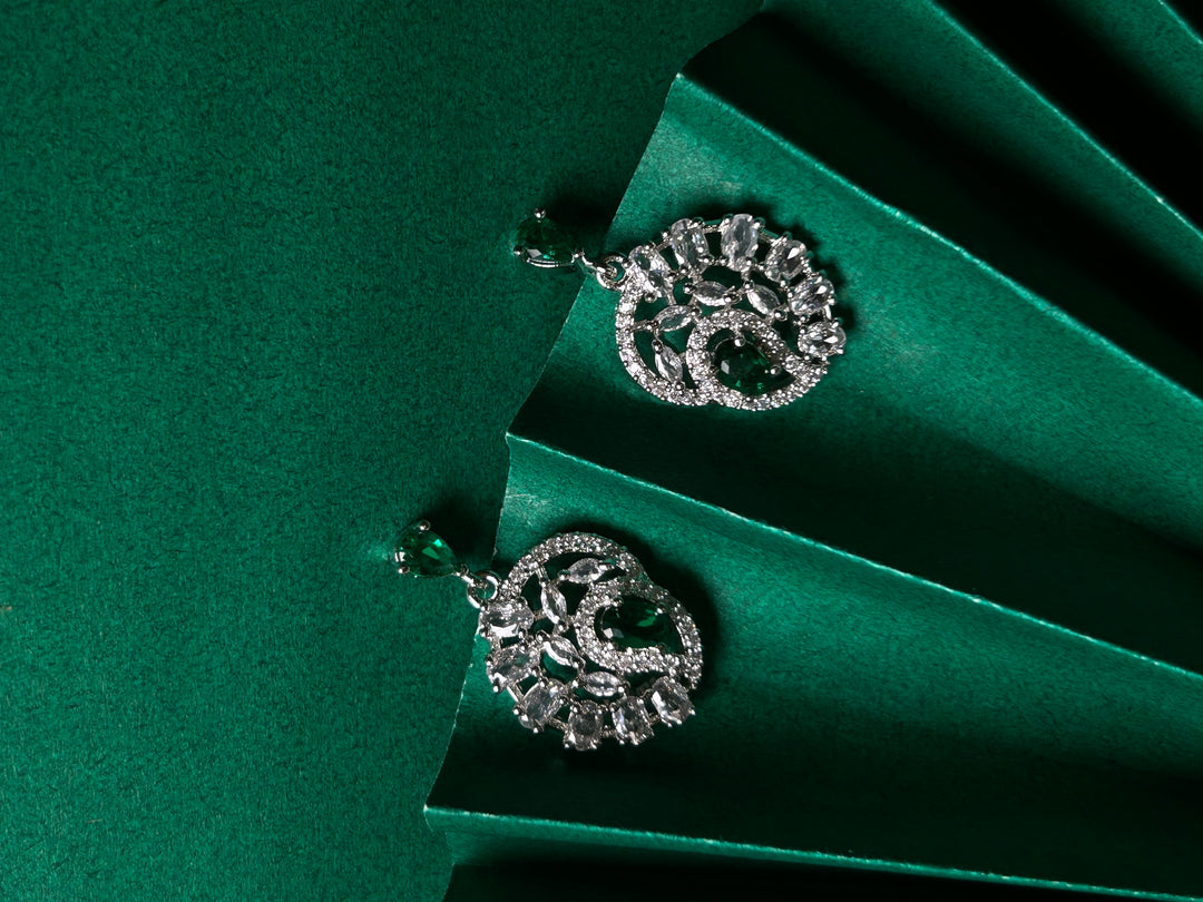 Savana Diamond Earing & Pendant Set