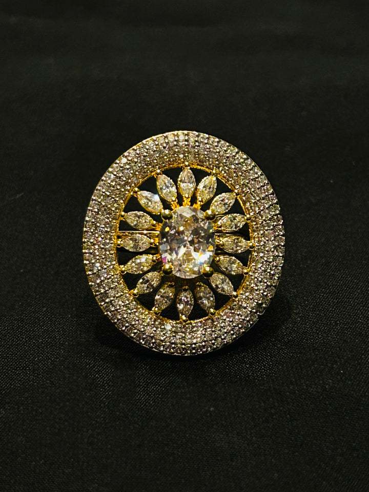 Antaara Circle of Life Cocktail Diamond Ring